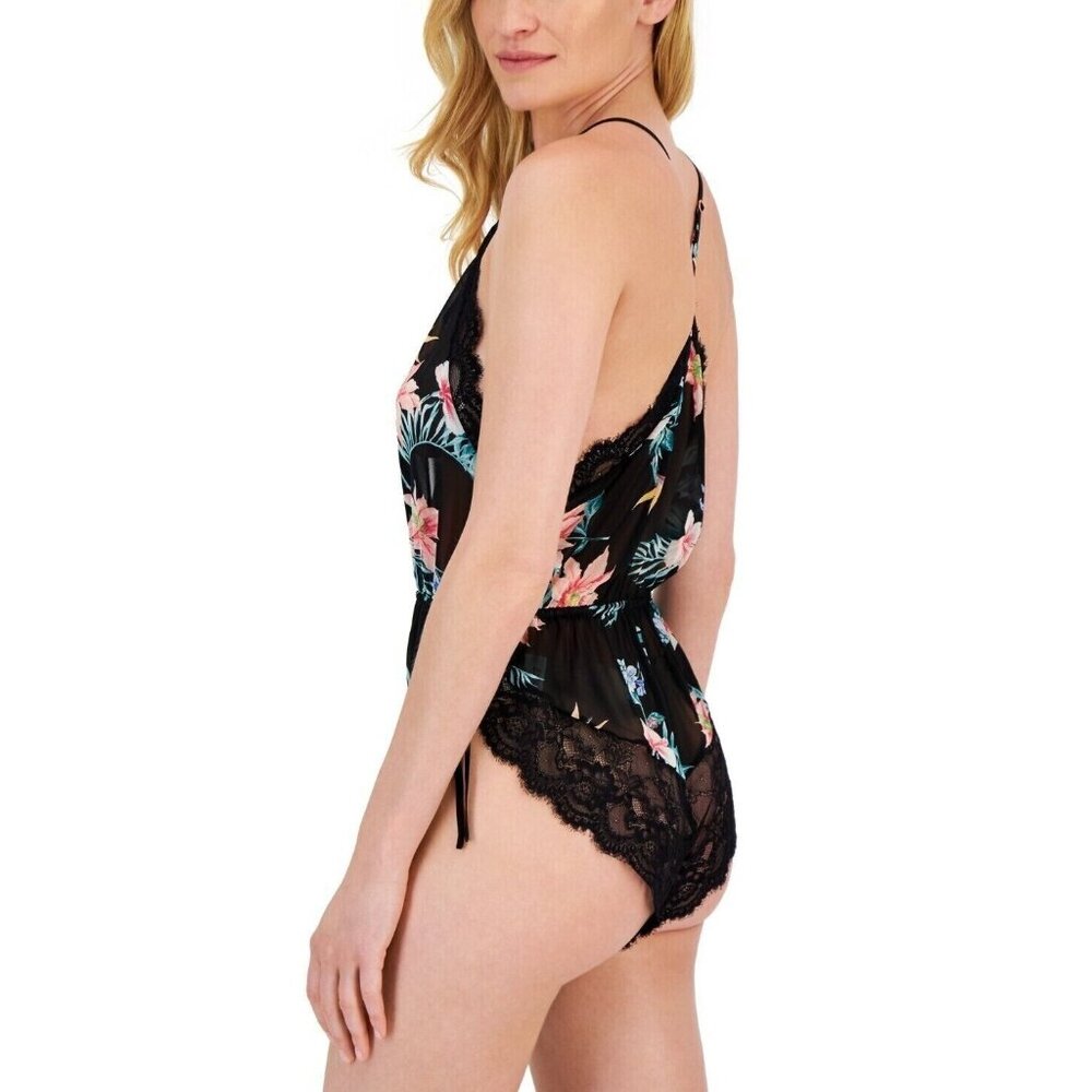 INC International Concepts Sexy Bodysuit Lingerie Intimates Size L Lace NWT $49